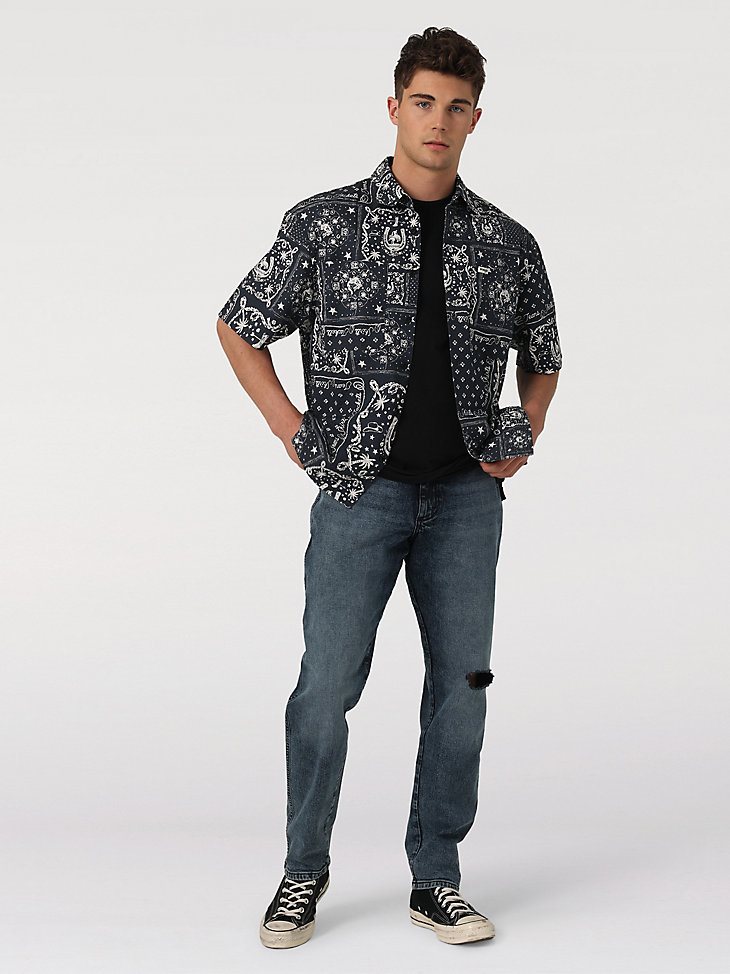 Men's Relaxed Taper Jean in Tahoka