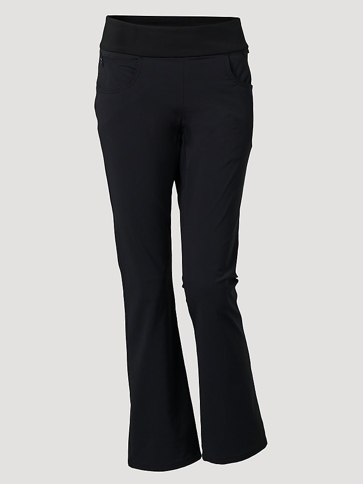 ATG By Wrangler Women's FWDS Pull-On Pant in Jet Black
