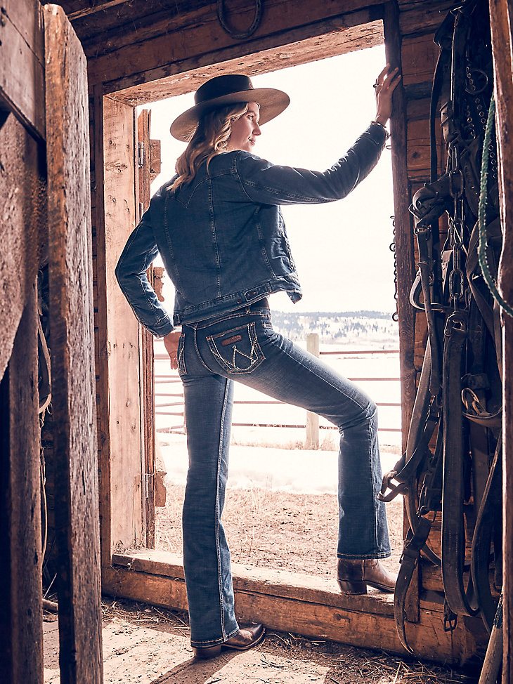 Women's Wrangler Retro Mae Jean in MS Wash