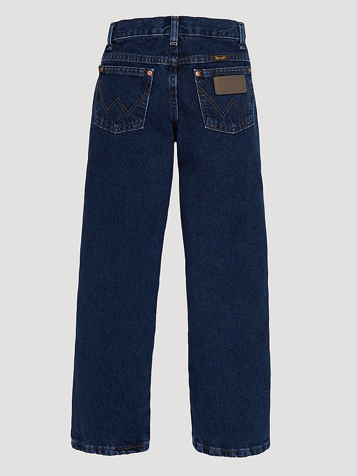 Toddler Boy's Wrangler Cowboy Cut Original Fit Jean in Dark Indigo