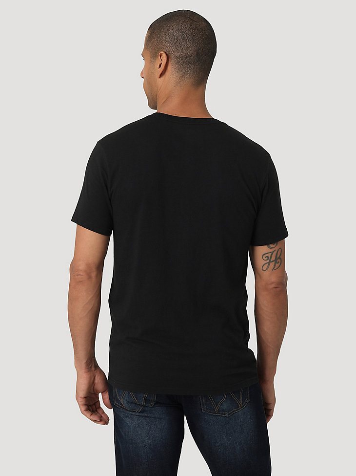 Wrangler Shield American Original T-Shirt in Jet Black