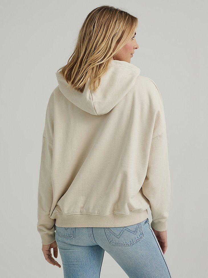 Women's Space Cowboy Hoodie in Cream