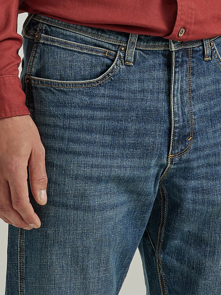 Men's Comfort That Won't Quit Bootcut Jean in Deep Denim