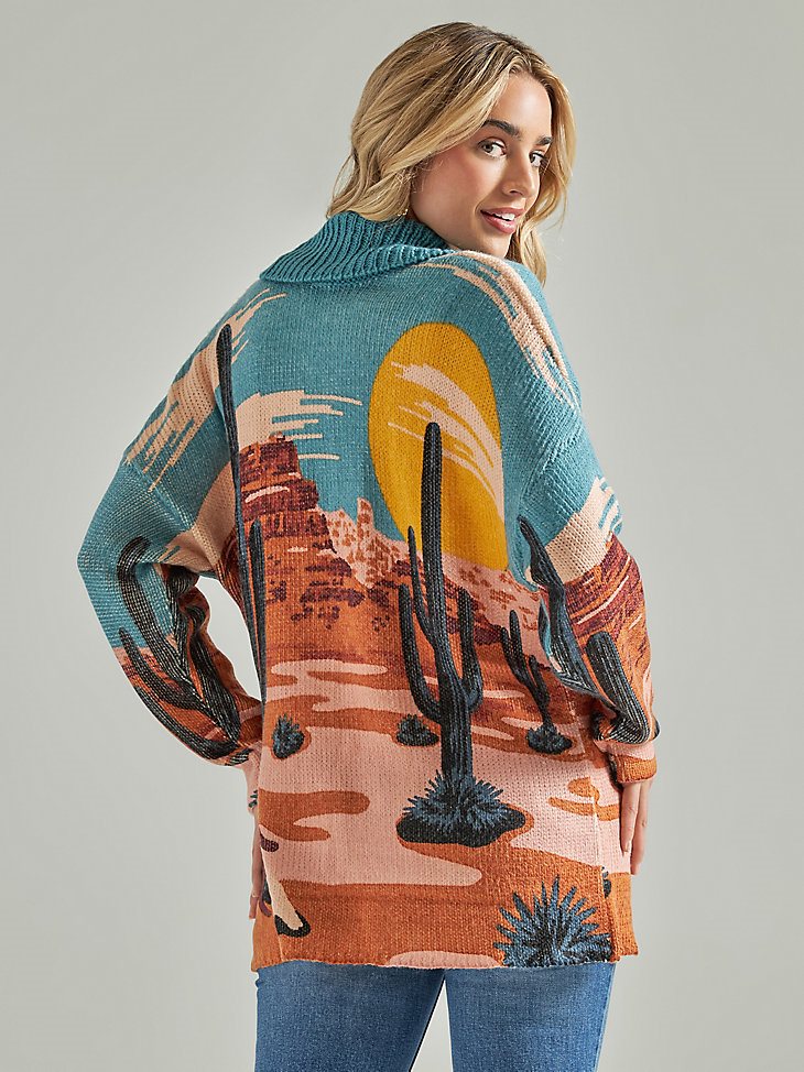 Women's Wrangler Retro Desert Cardigan in Multicolor