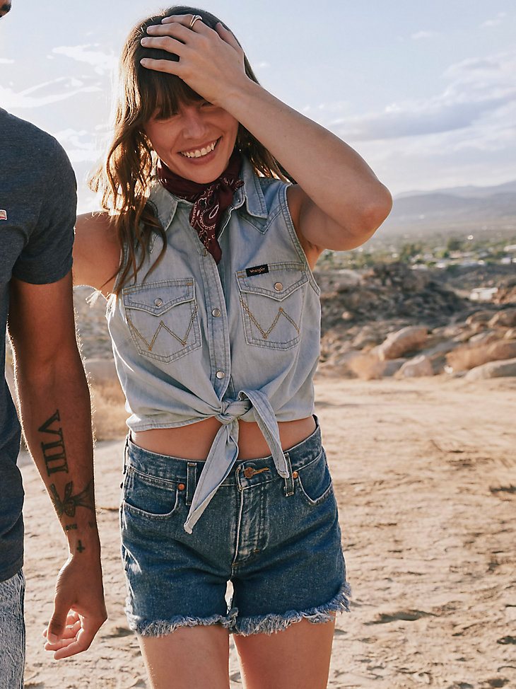 Women's Reworked Short in Dark Stone