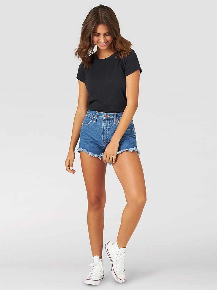 Women's Reworked Short in Dark Stone
