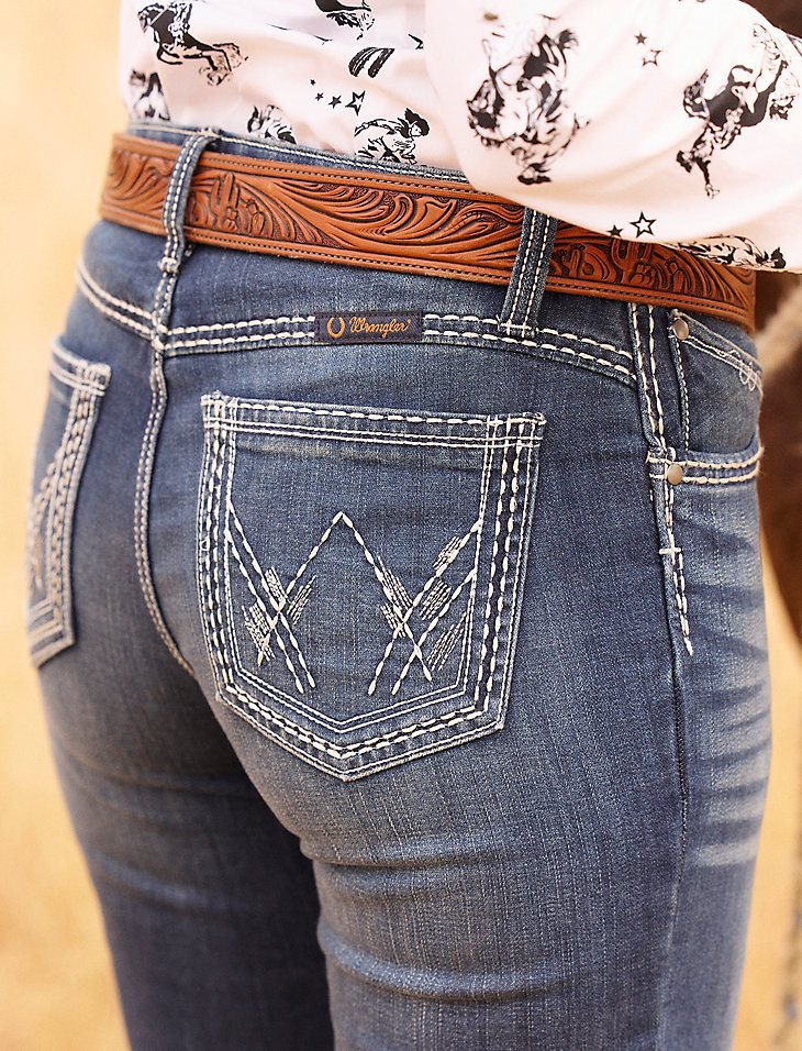 Women's Wrangler Ultimate Riding Jean - Shiloh in TA Wash